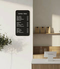 Rectangle Menu Display